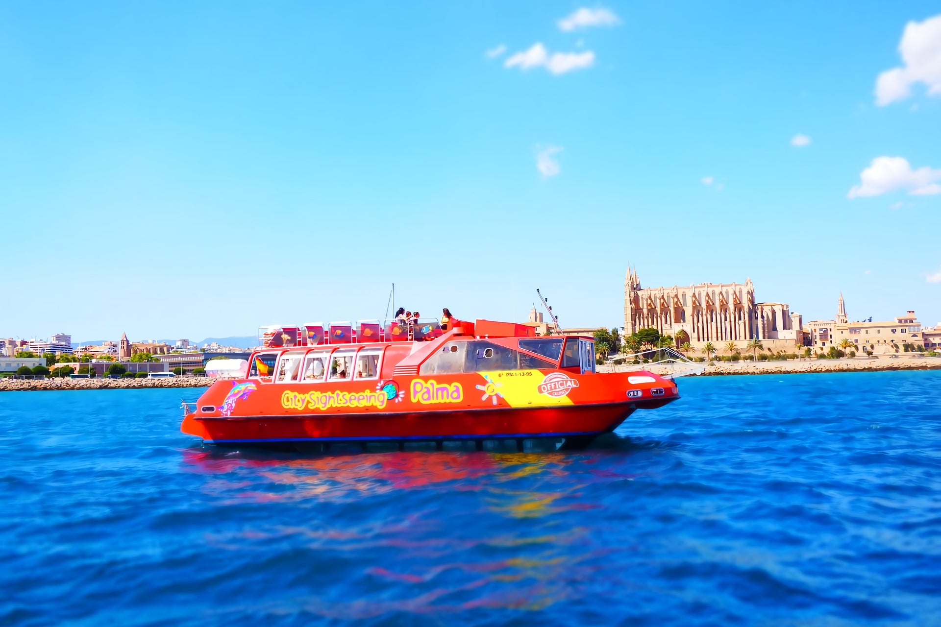 Barco turístico de Palma de Mallorca