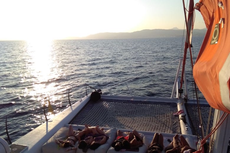 Paseo en catamarán por Palma