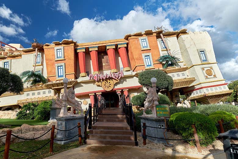 Una delle attrazioni del Katmandu Park