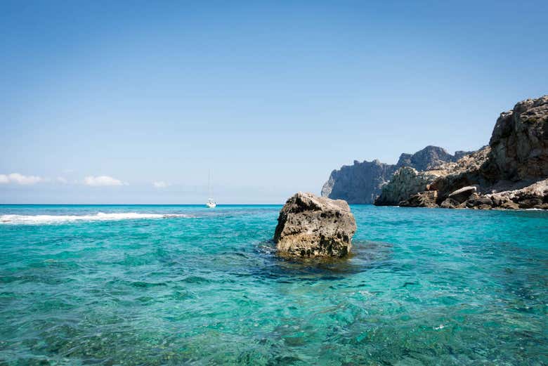 Navegando pela costa maiorquina