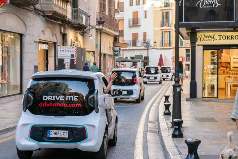 Dans le centre de Palma