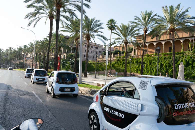 Parcourez Palma en voiture électrique