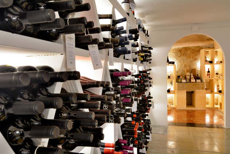 Iremos a uma vinoteca do centro de Palma