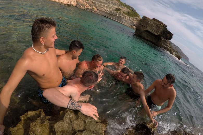 Divertimento sulle spiagge di Maiorca