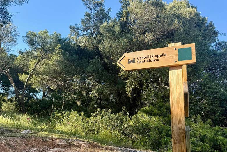 Durante la ruta hacia el castillo