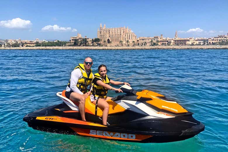 Aventura en moto de agua
