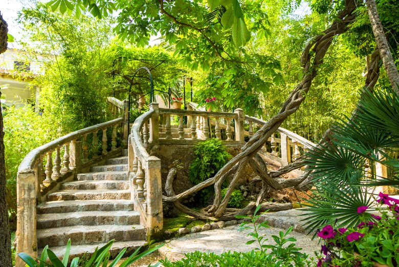 Escada dos Jardins de Alfabia