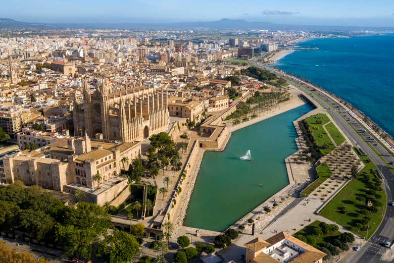 Panoramica di Palma di Maiorca