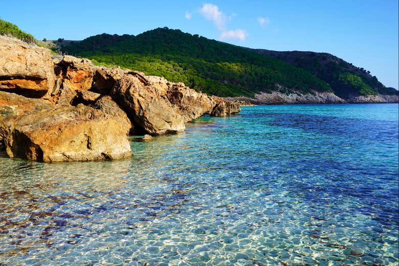 Les belles eaux de Cala Moltó