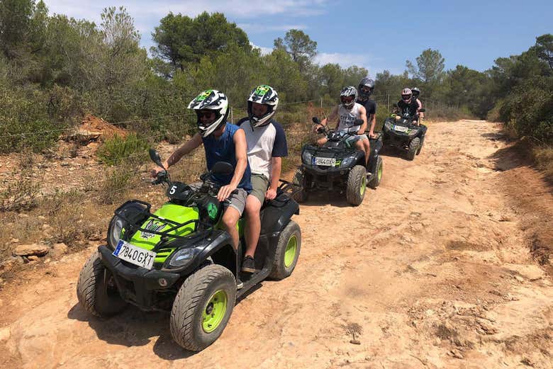Quadriciclo em Mallorca