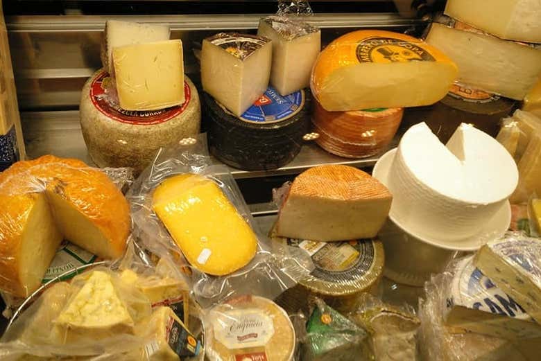 Queijos que você verá durante a rota