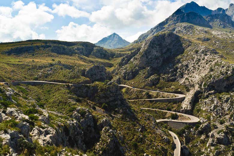 Estrada na Serra do Tramontana