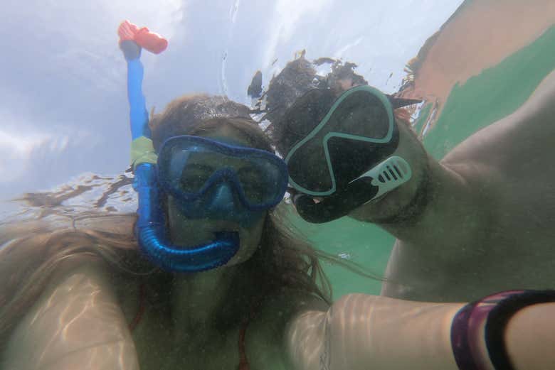 Faites du snorkeling