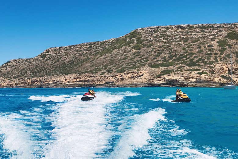 Tour in moto d'acqua