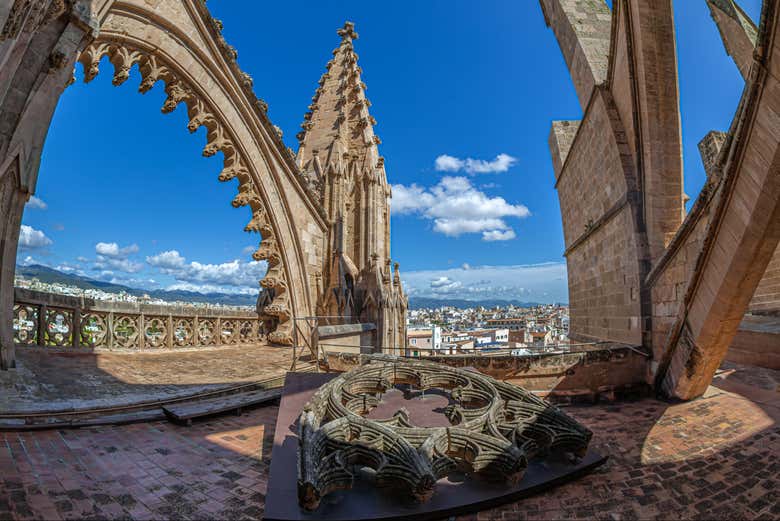 Terrazas de la catedral de Santa María