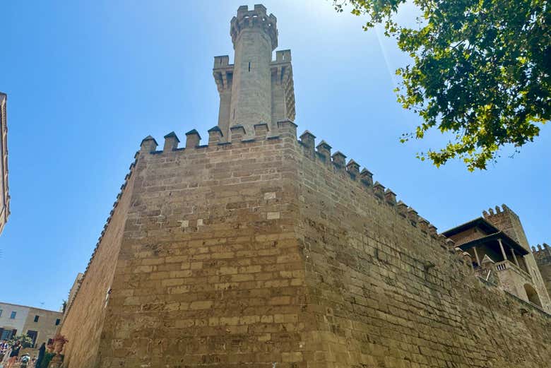Una delle torri del Palazzo Reale de La Almudaina