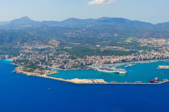 Tour in moto d'acqua nella baia di Palma