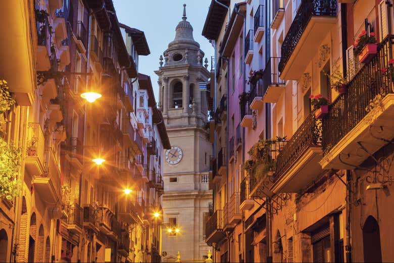 Il centro storico di Pamplona