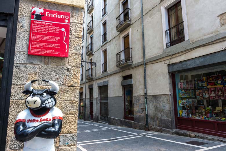 A popular Calle Estafeta