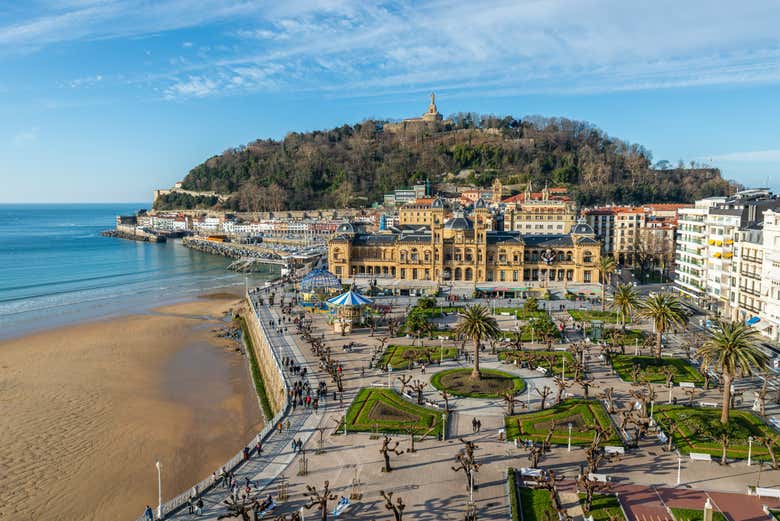 Panoramica di San Sebastián