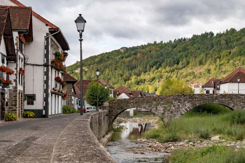 Ochagavía junto al río Arduña