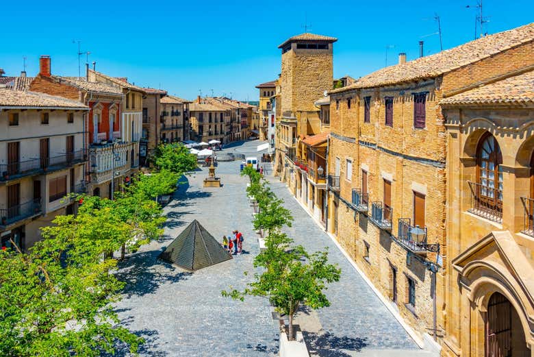 Plaza principal de Olite