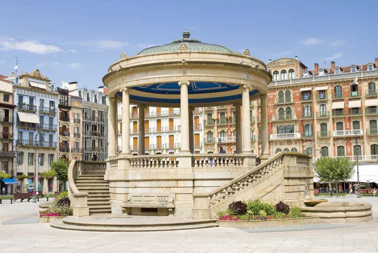 Quiosco en Plaza del Castillo