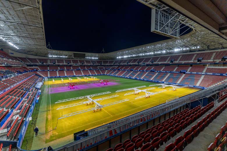 El Sadar, el estadio del CA Osasuna de Pamplona
