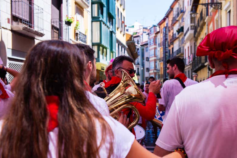 A cidade da festa de San Fermín!
