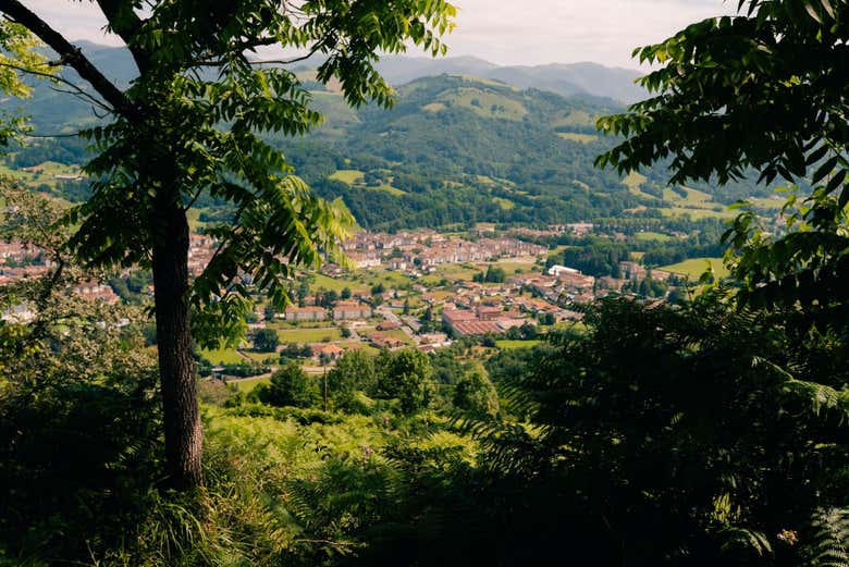 Paisaje natural de la capital del valle