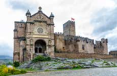 Olite, mosteiro de Leyre, castelo de Javier e Ujué