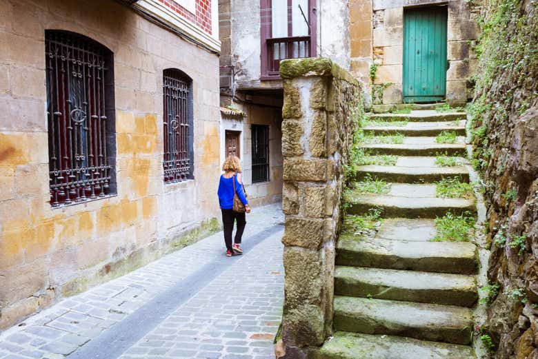 Balade dans les rues de Pasajes