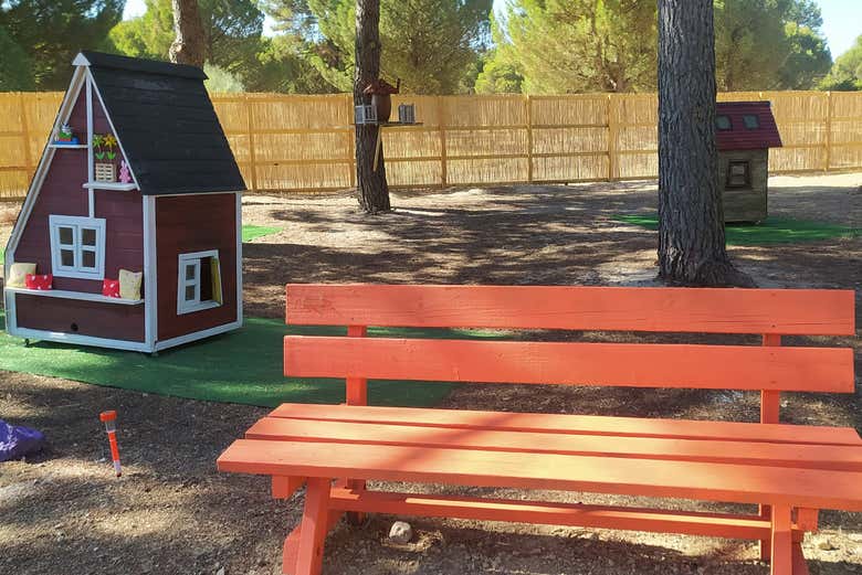 Zona de descanso em As Aventuras de Pignon