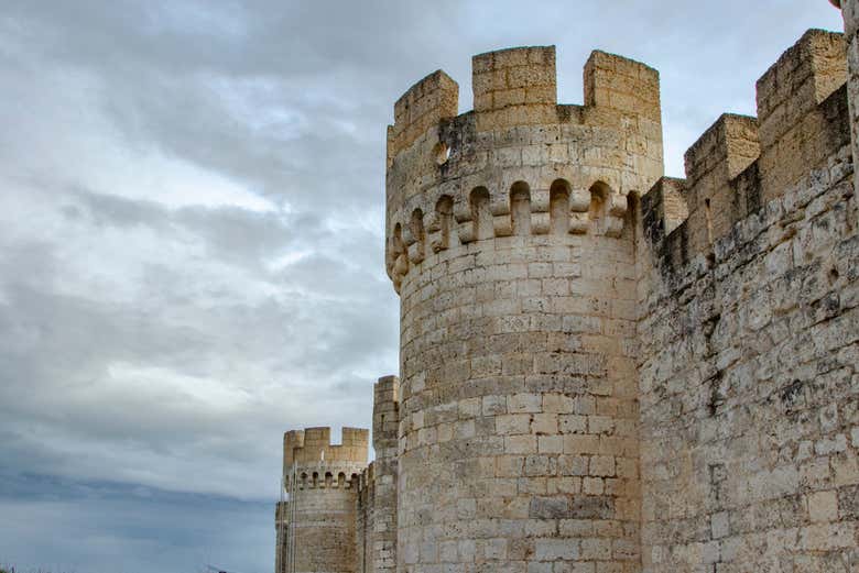 Vue sur le château de Peñafiel