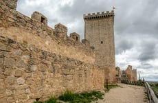 Entrada a la Torre del Homenaje del castillo de Peñaranda