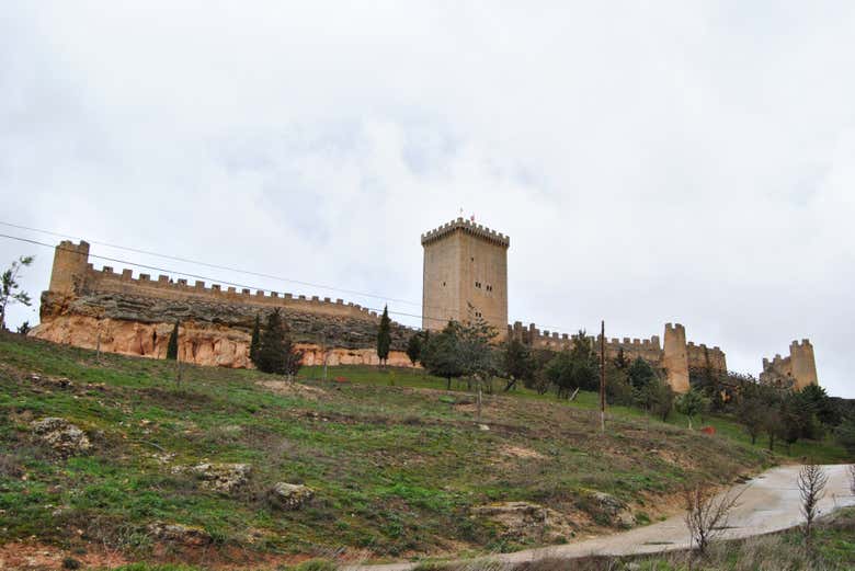 Paisagens do castelo de Peñaranda