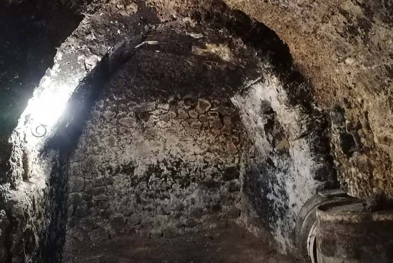Profitez de la visite des caves souterraines