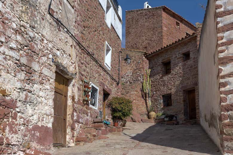 Maisons en pierre à Villafamés