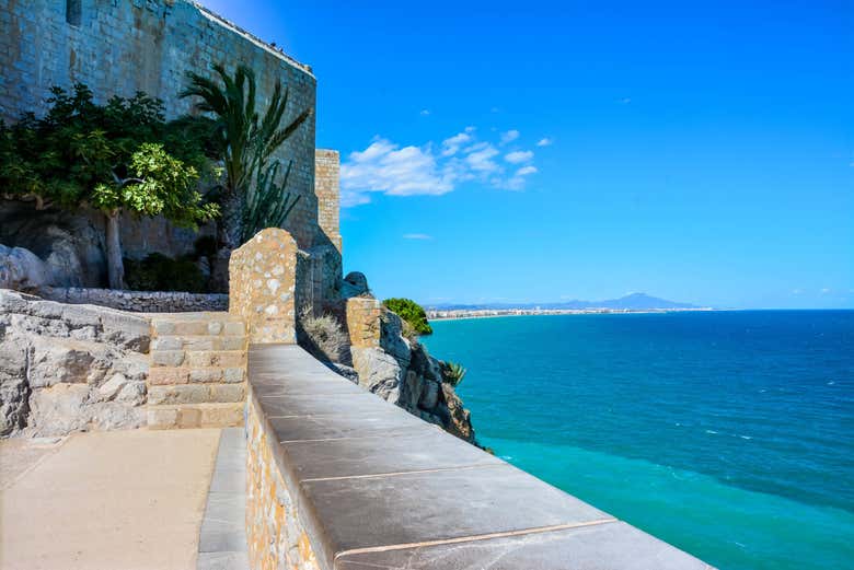 El Mediterráneo desde el Castillo de Peñíscola