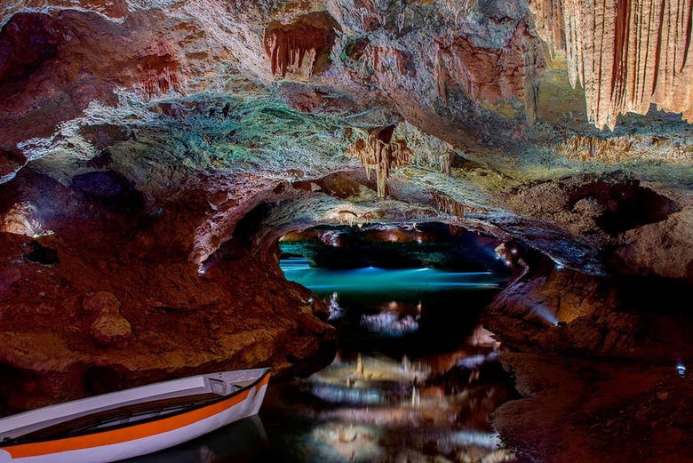 Inside the Vall de Uxó caves
