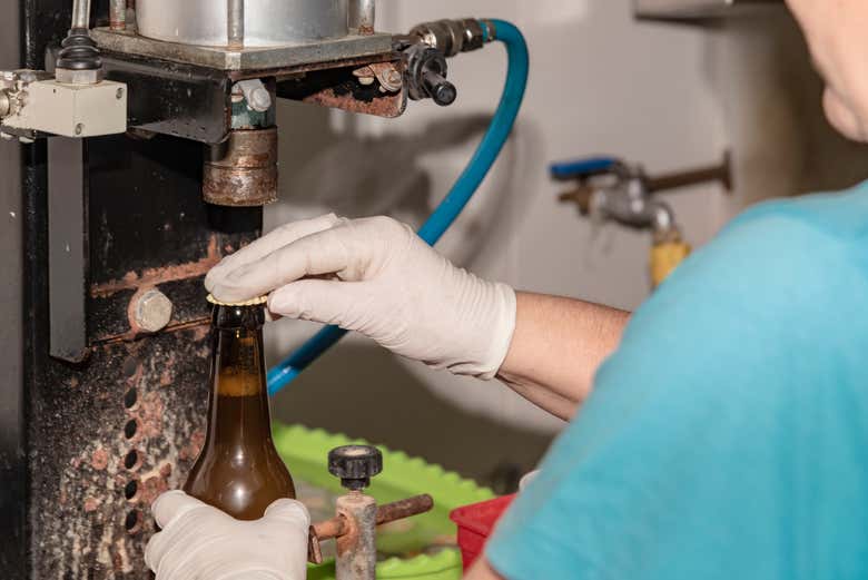 Bottling the beer