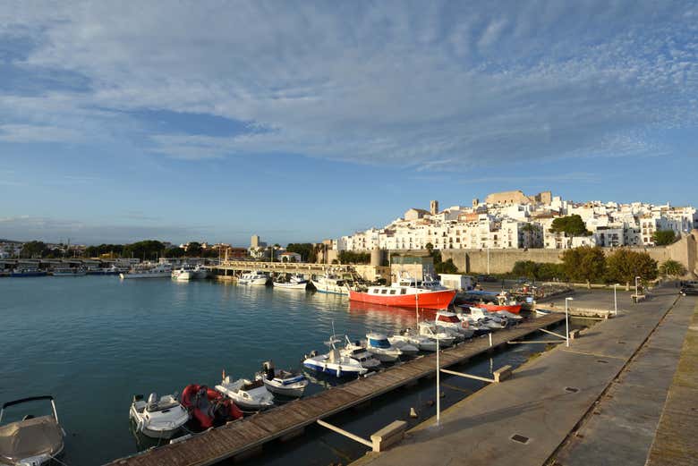 Pasearemos por el puerto pesquero de Peñíscola