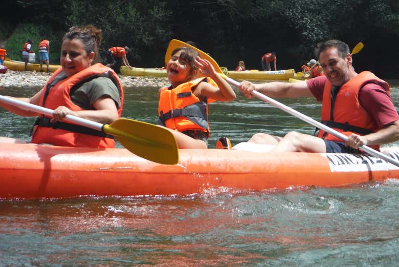 A relaxing float down the river