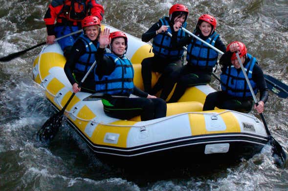 Rafting sul fiume Deva