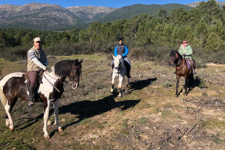 Montar a caballo por el valle del Tiétar