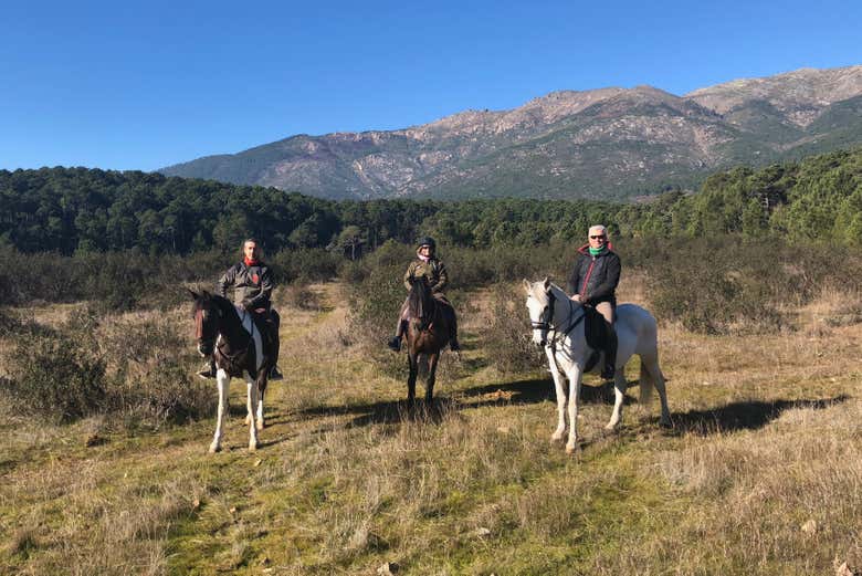 Paseando a caballo