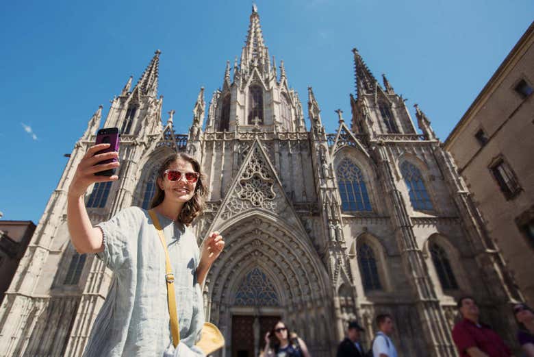 Selfie alla Sagrada Familia
