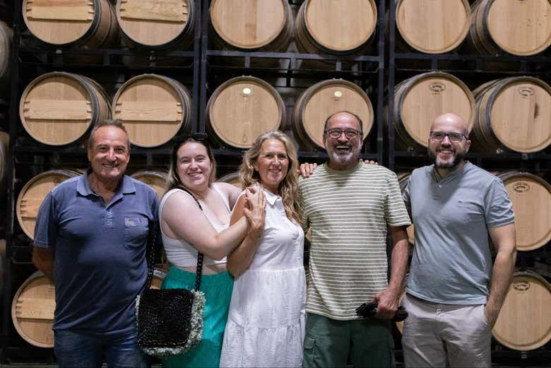 Disfrutando de la visita