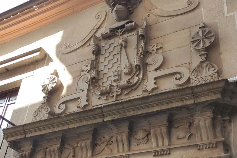 Uma das fachadas que veremos em Plasencia