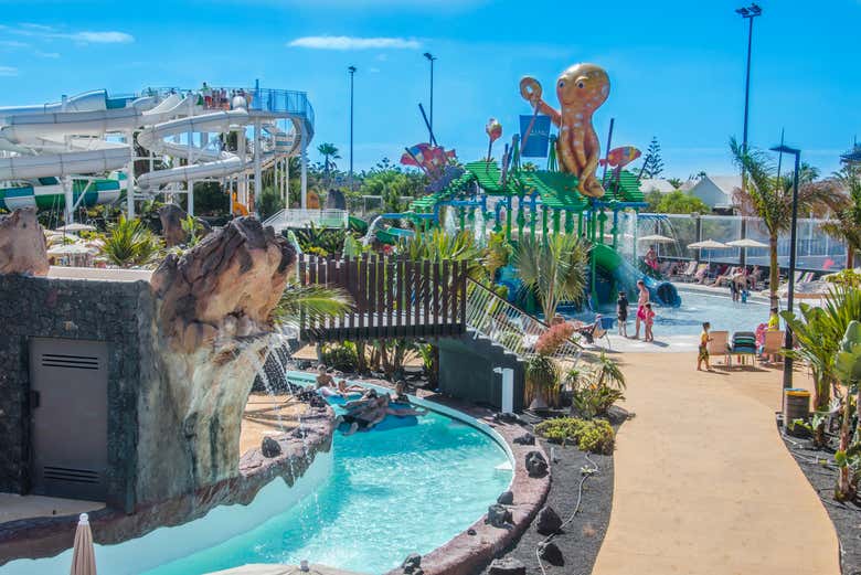 Aqualava, a Playa Blanca
